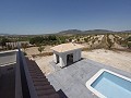 Neubauvillen in Pinoso mit Pool und Grundstück in Real Estate Alicante