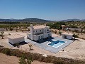 Neubauvillen in Pinoso mit Pool und Grundstück in Real Estate Alicante