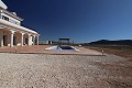 New build villa with a plot and pool in Real Estate Alicante