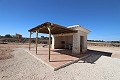 New build villa with a plot and pool in Real Estate Alicante