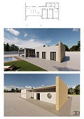 Superbe villa neuve de 3 chambres et 2 salles de bains à Pinoso in Real Estate Alicante