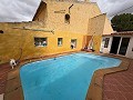Belle maison rustique avec piscine et bar in Real Estate Alicante