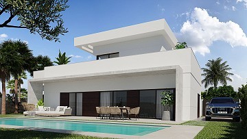 Villa moderne de 3 chambres et 3 salles de bains avec piscine
