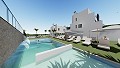 Villas Neuves de 2 Chambres avec Piscine Commune in Real Estate Alicante