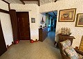 Stunning 5 Bed 2 Bath Traditional Villa in 140,000m2 of Woodland in Sax in Real Estate Alicante