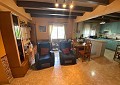 4 Bed Finca with Pool and Lovely Garden Area 10 Minutes Walk To Town of Sax in Real Estate Alicante