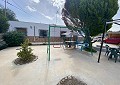 4 Bed Finca with Pool and Lovely Garden Area 10 Minutes Walk To Town of Sax in Real Estate Alicante