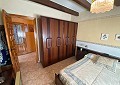 4 Bed Finca with Pool and Lovely Garden Area 10 Minutes Walk To Town of Sax in Real Estate Alicante