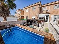 4 Bedroom semi-detached villa in Petrer with private pool in Real Estate Alicante