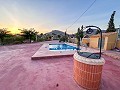 Villa with Pool and Half Cave with Barbecue and Garage in La Alcoraya in Real Estate Alicante