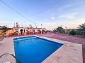 Villa with Pool and Half Cave with Barbecue and Garage in La Alcoraya in Real Estate Alicante