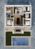 Impresionante villa de obra nueva con piscina in Real Estate Alicante