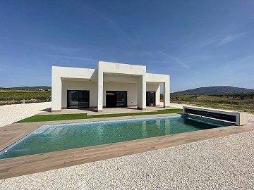 Belle nouvelle construction comprenant une piscine