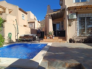 Lovely  2 Bedroom 2 Bathroom Semi-Detached Villa in Fortuna (Las Kalendas) with Solar Power and Private Pool.