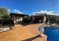 Beautiful 3 Bed 2 Bath Villa with Pool, Breath Taking Views and Entertaining Area, in Sax. in Real Estate Alicante