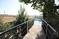Vrijstaande villa dicht bij de stad in Caudete in Real Estate Alicante