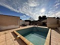 Dorpshuis met zwembad tussen Monovar en Pinoso in Real Estate Alicante