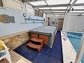 Vrijstaande Villa in Tibi met een overdekt zwembad in Real Estate Alicante
