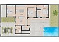 Villas de 3 dormitorios con piscina privada y 1 mes de finalización in Real Estate Alicante