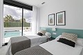 Modern Independent villas with private pool,3 bedrooms,2 bathrooms on 550 m2 plot in Real Estate Alicante